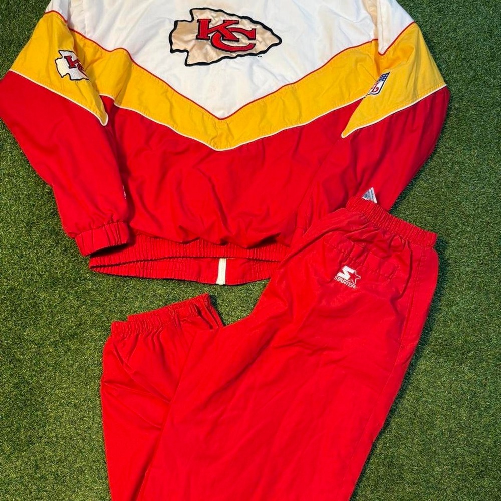 Vintage Kansas City Chiefs Starter Tracksuit – Large